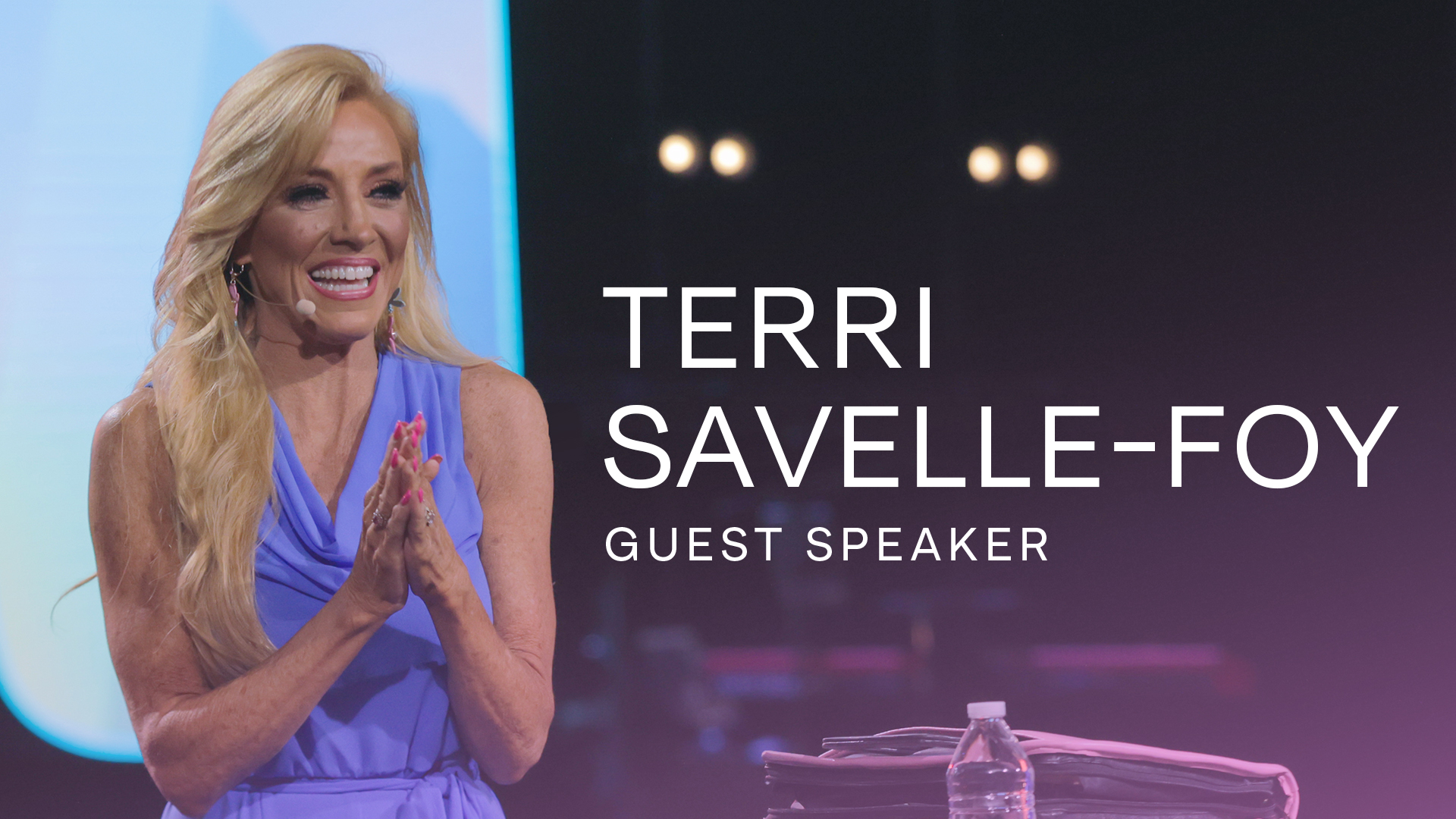 Message Artwork: Guest Speaker: Terri Savelle Foy - How to Attract God’s Favor